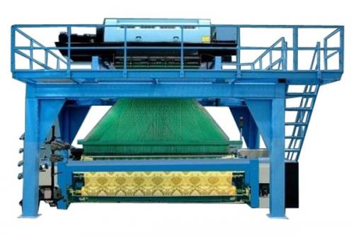 Jacquard loom and color matching software