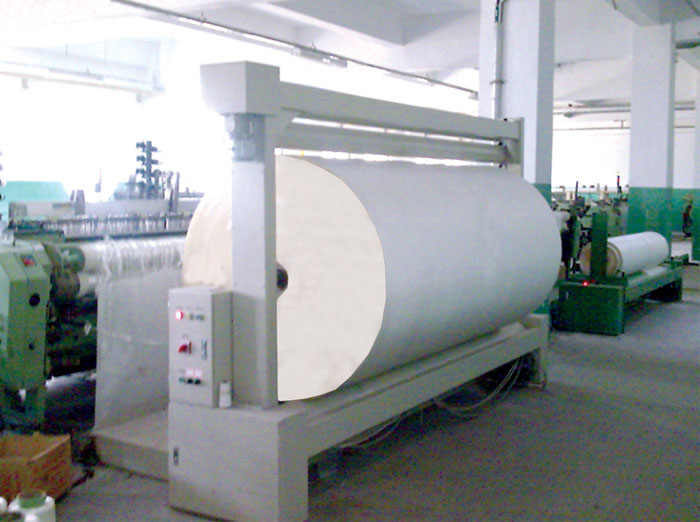 SINOJ-09Y Fabric Winding Machine with Pressure Roller