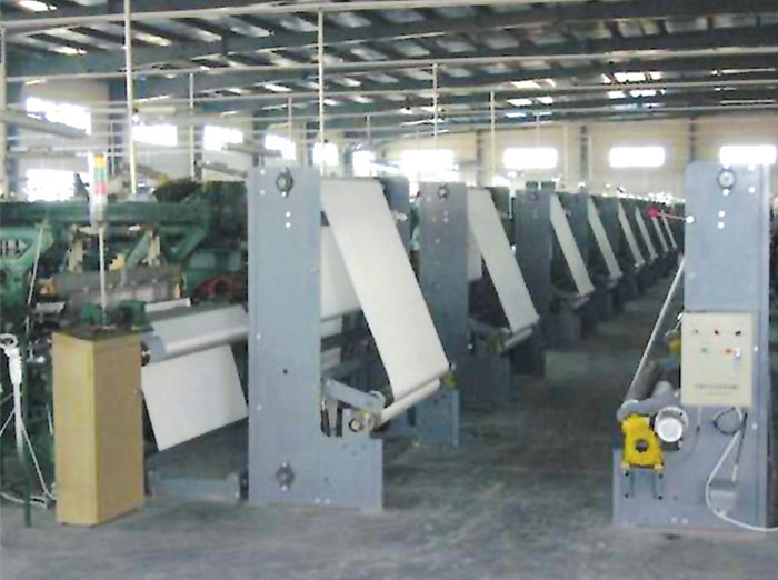 SINOJ-08B Vertical Fabric Rolling/Winding Machine