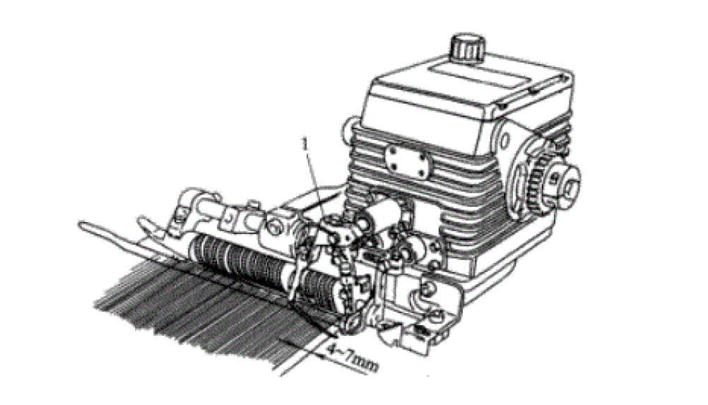Fig.5 Installation position of tuck-in device