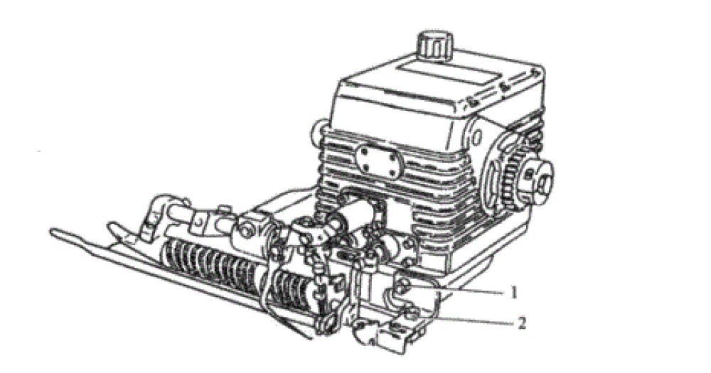 Fig.12 Adjustment of waste edge device