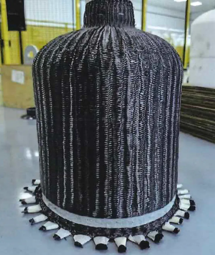 Composite Preform Integral Braiding Solution